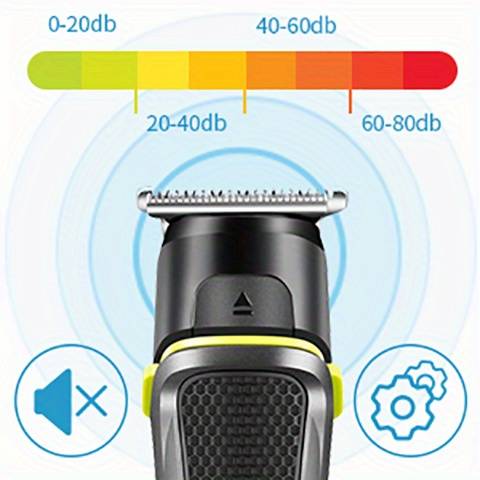 14-in-1 Waterproof Beard and Hair Grooming Kit