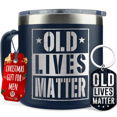 Funny Gifts For Men - Christmas Gifts For Old Men - 50th 60th 70th 80th 90th Birthday Gifts for Men Gag Gift - Retirement Gifts Birthday Gifts Idea For Old Men - Coffee Mug 14 Oz