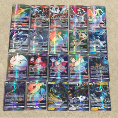 100 GX Pokémon Trading Cards Flash Cards