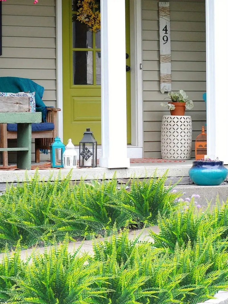 1 Piece Green Fern Leaf for Floral Arrangements Decor