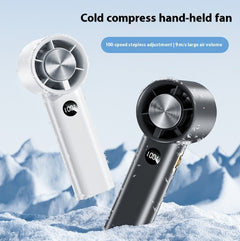 High-Speed Turbine Ice Compress Handheld Fan