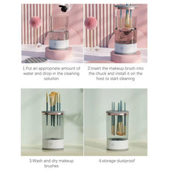 2023 Rechargeable Electric Makeup Brush Cleaner
