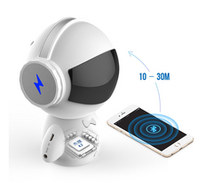 Speaker Robot Alarm Clock Mini Speaker
