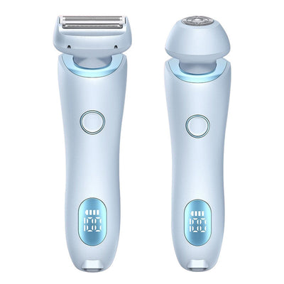 2-in-1 Women's Electric Razor and Bikini Trimmer