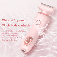 2-in-1 Women's Electric Razor and Bikini Trimmer