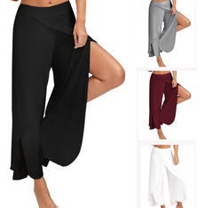 Yoga and Fitness Wide-Leg Pants for Cross-Border E-commerce