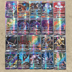 100 GX Pokémon Trading Cards Flash Cards