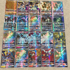 100 GX Pokémon Trading Cards Flash Cards