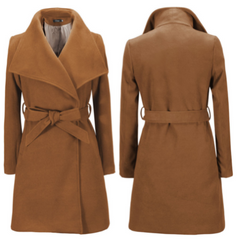 Women's Mid-Length Coats for Cross-Border E-commerce