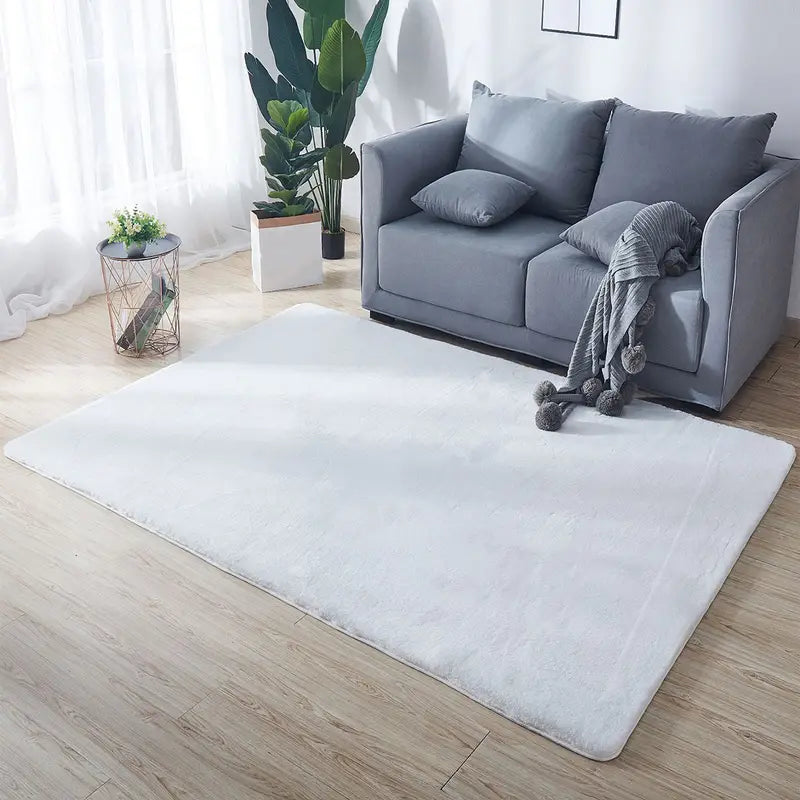 Faux Fur Area Rug for Bedroom and Living Room (1pc)