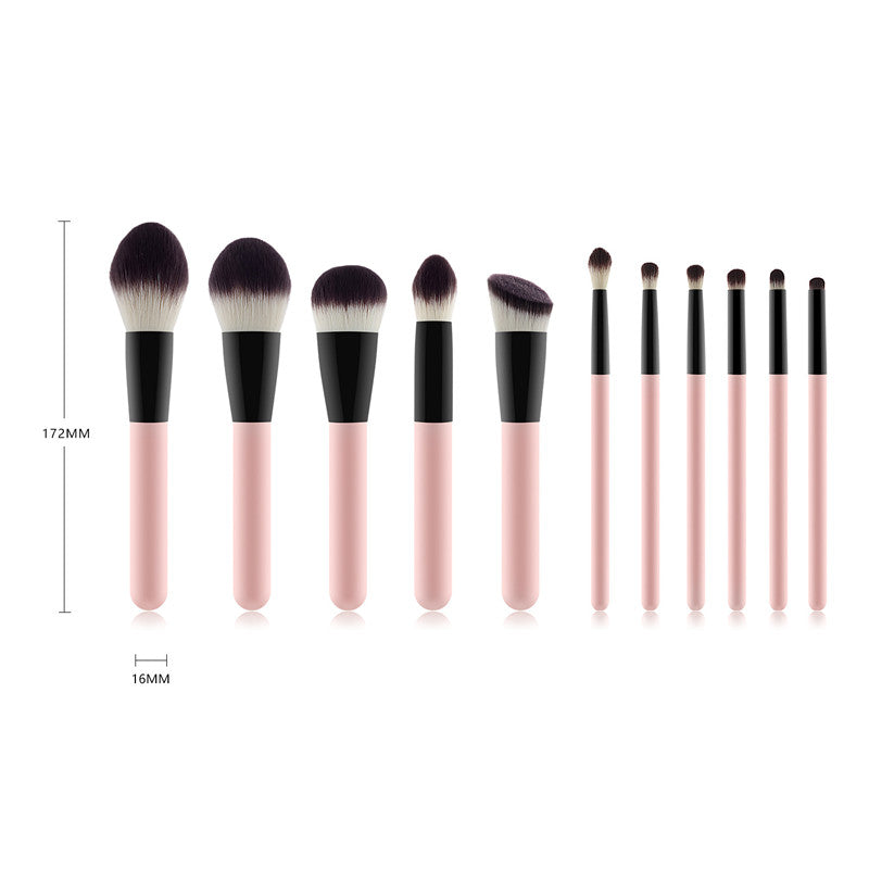 11-Piece Premium Makeup Brush Set for Cosmetics