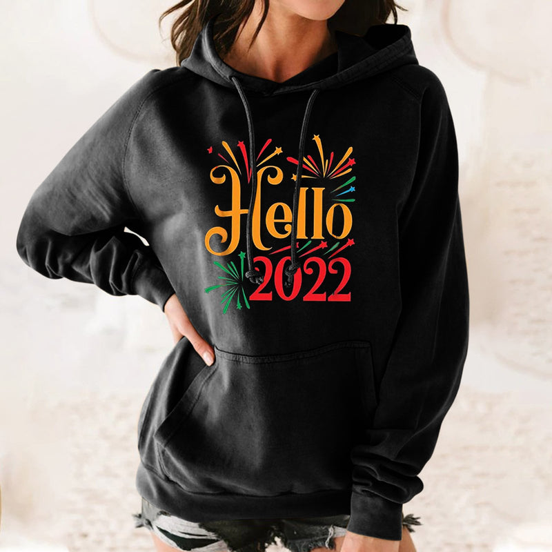 Ladies Pullover Drawstring Sweatshirt