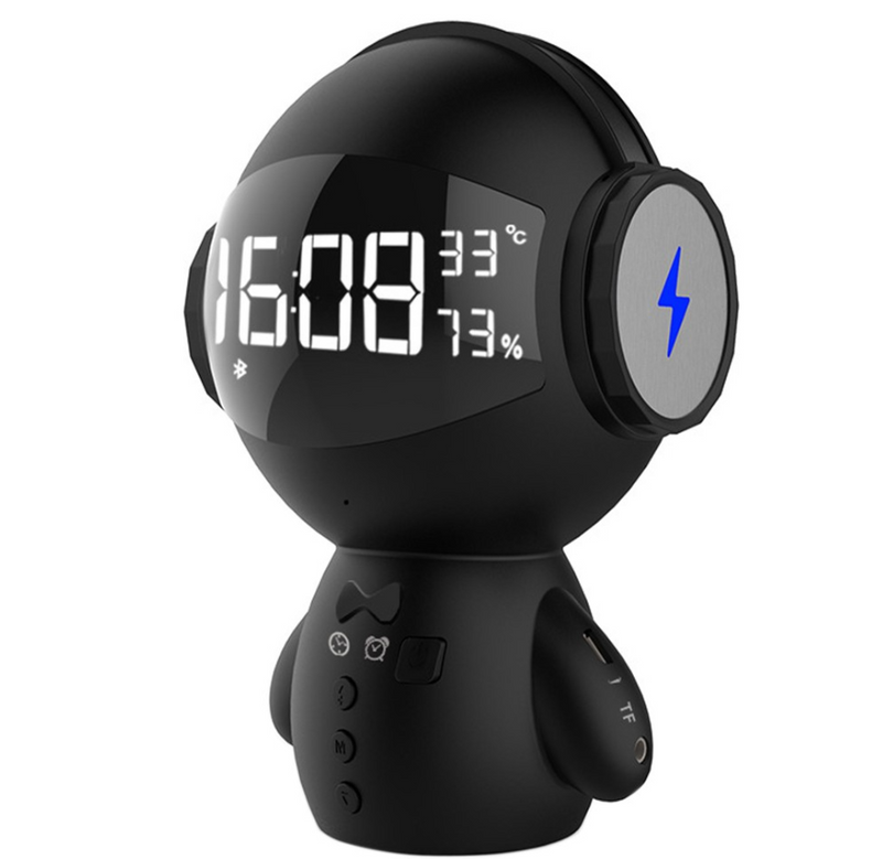 Speaker Robot Alarm Clock Mini Speaker