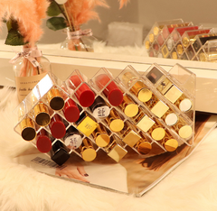 Lipstick Organizer Box for Dorm and Cosmetics Storage