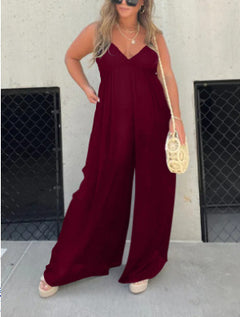 2023 Women's Strap Jumpsuit for Cross-Border E-commerce