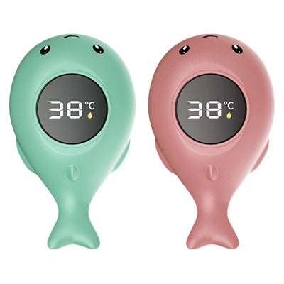 2 Infant Bath Thermometer - Baby Bath Water Thermometer Digital Bath Thermometer | Floating Bath Thermometer with Enhanced Bath Safety Baby Bath Temperature Gauge for Bathtub Temperature