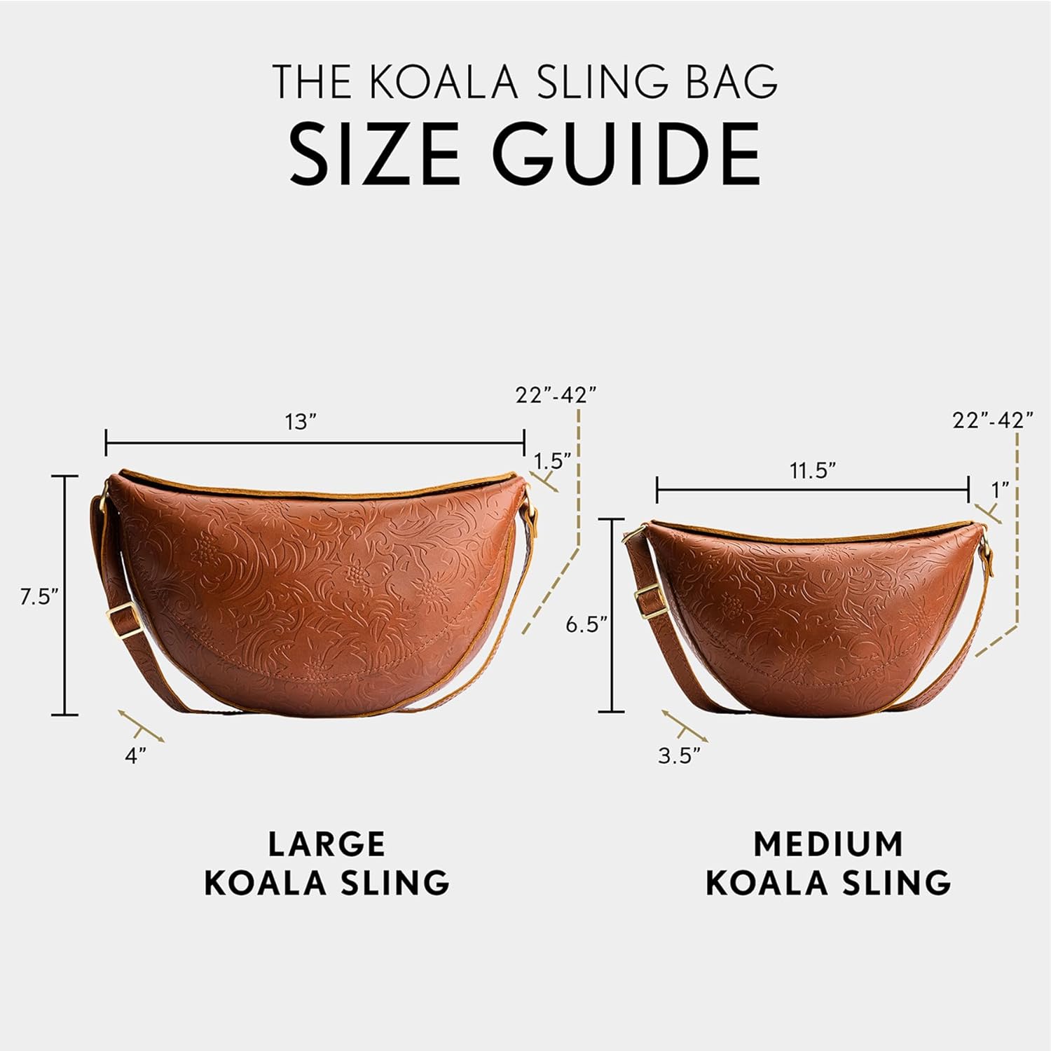 Portland Koala Leather Sling Bag