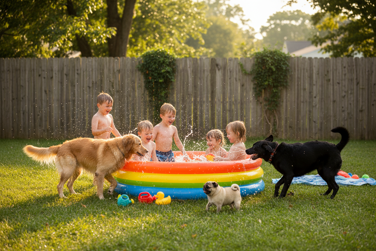Foldable Pet Splash Pool